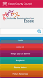 Mobile Screenshot of essexice.co.uk